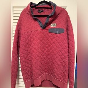 Red Quilted Pullover - Patagonia Vintage